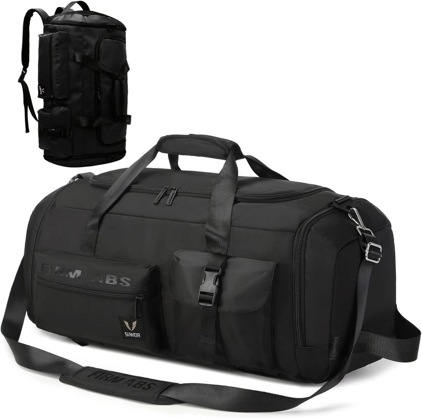 Sac De Sport Pour Homme Et Femme 65 L Sac De Voyage Avec Compartiment À Chaussures Et Humide Grande Capacité Sacs De Sport Sac Weekend Femme Pour Sport, Fitness, Voyages, Vacances, Yoga